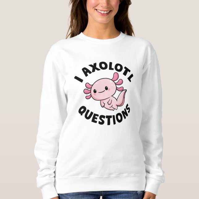 Sudadera Preguntas de Ajolote (Anverso)