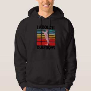 Sudadera Preguntas del Mascota Acuático I Axolotl de Fish S
