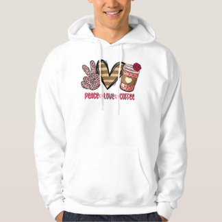 Sudadera Prem, Día de San Valentín de Leopardo Rosa