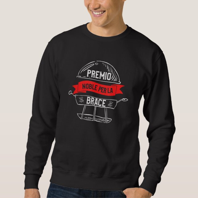 Sudadera Premio Nóbel Mens para Brace Grill (Anverso)
