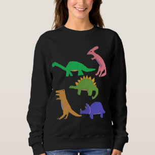 Sudadera Prendas de cinco dinosaurios