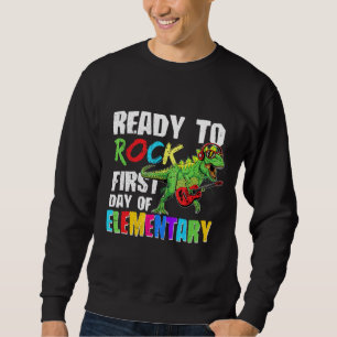 Sudadera Preparado Para Jugar El Primer Día De Dino Element