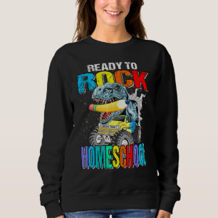 Sudadera Preparado Para Rockear Monstruo De Homescología Di
