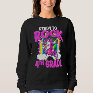 Sudadera Preparado Para Rodar A La Unicornio De 4º Grado En