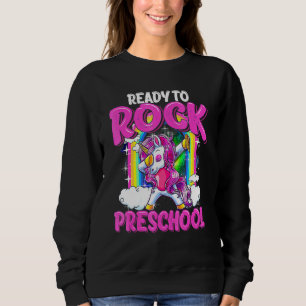 Sudadera Preparado Para Rodar El Preescolar Dabbing Unicorn