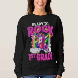 Sudadera Preparado Para Rodar El Unicornio De Primer Grado