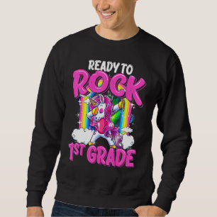 Sudadera Preparado Para Rodar El Unicornio De Primer Grado
