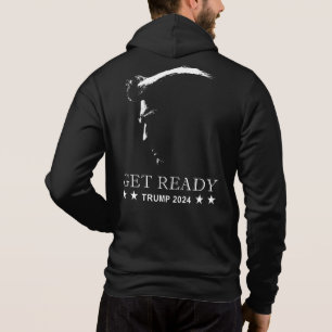 Sudadera Prepárate: Camiseta de Donald Trump 2024 en Estado