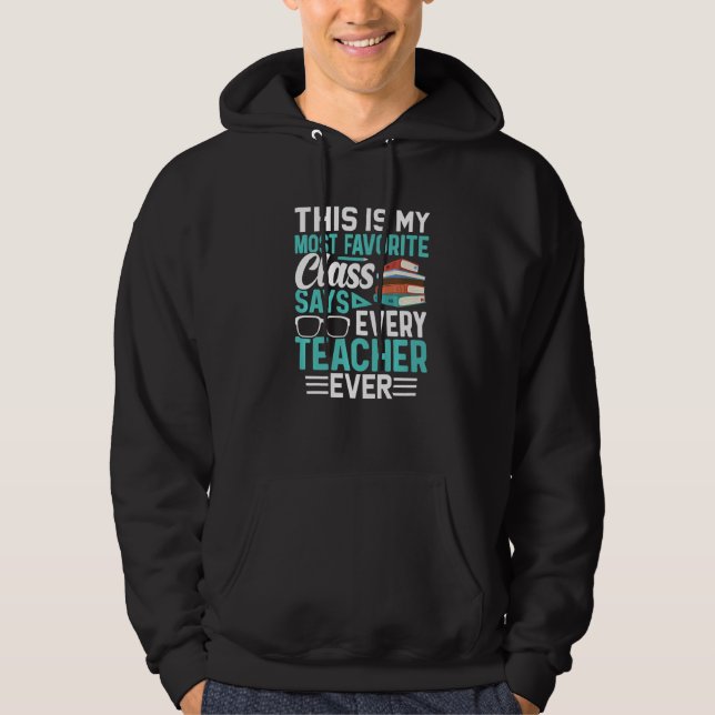 Sudadera Preschool & Elementary Saying Graphic For Teacher  (Anverso)