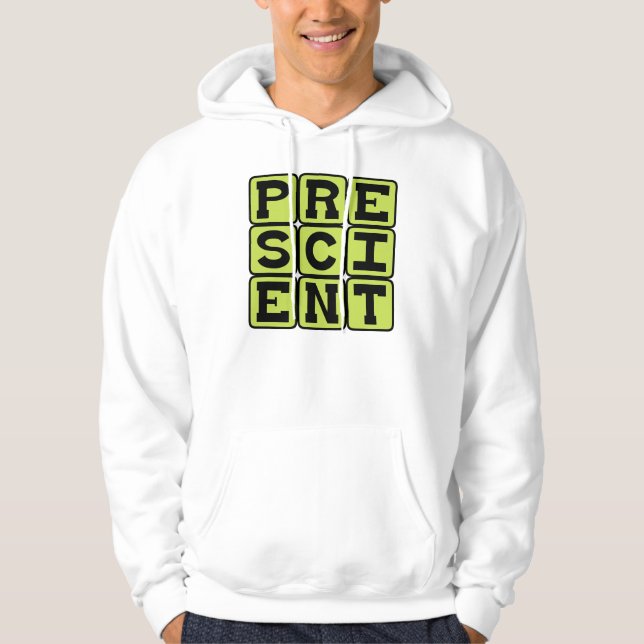 Sudadera Presciente, Conocimiento previo (Anverso)