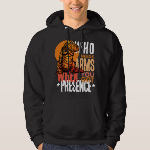 Sudadera Presencia sobre bíceps: Confianza de T-Rex