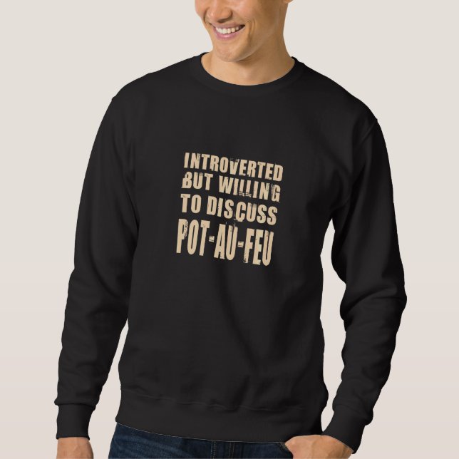 Sudadera Presentada, Pero Dispuesta A Discutir La Comida De (Anverso)