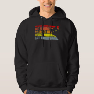 Sudadera Presentado, Pero Dispuesto A Discutir, Al Mascota