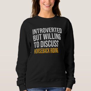 Sudadera Presentado, Pero Dispuesto A Discutir Sobre El Res