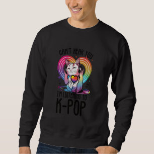 Sudadera Presentado Por Kpop Merchandise Cat K-Pop Fashion