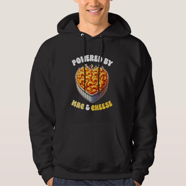 Sudadera Presentado Por Mac & Cheese Pasta American Macaron (Anverso)