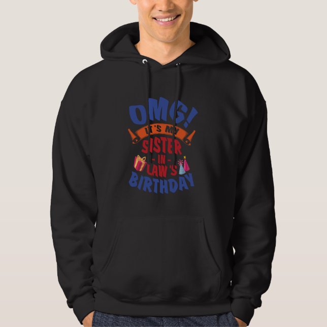 Sudadera Presente fuegos artificiales Dios mío es mi herman (Anverso)