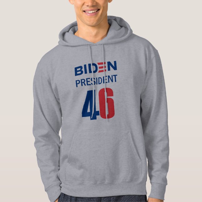 Sudadera Presidente de Biden 46 (Anverso)