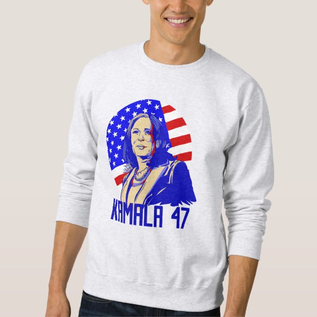 Sudadera presidente kamala harris 47 (Anverso)