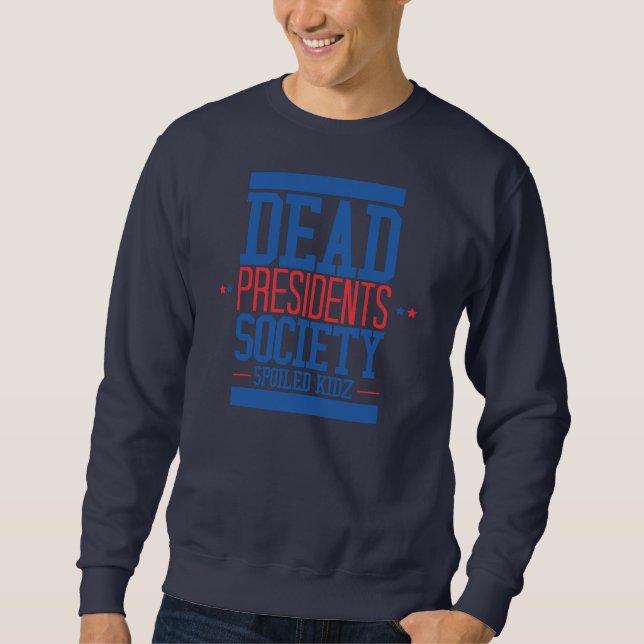 Sudadera Presidentes muertos Society SKZ (Anverso)