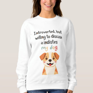 Sudadera Presvertido pero dispuesto a discutir sobre mi per