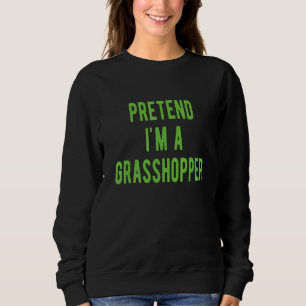 Sudadera Pretende que sea un grasshopper Costume Insectos L