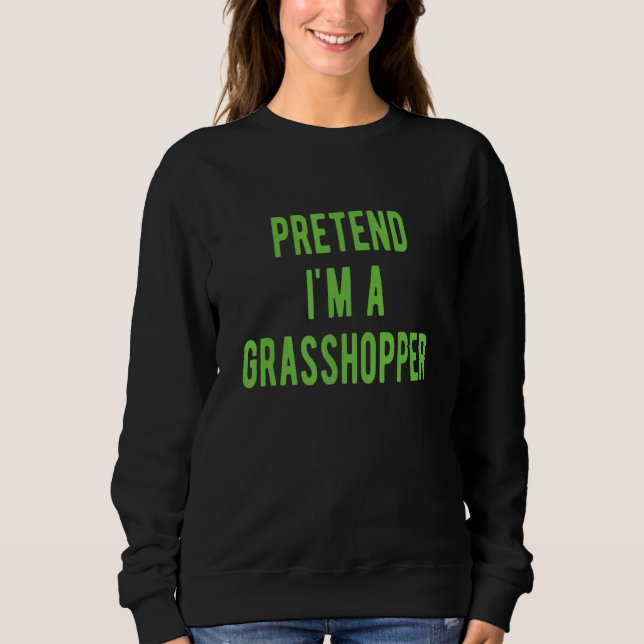 Sudadera Pretende que sea un grasshopper Costume Insectos L (Anverso)