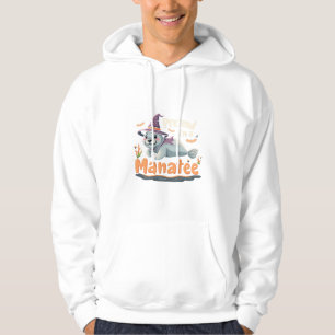 Sudadera Pretende que soy Manatee Spooky Halloween Mamal Ma