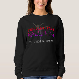 Sudadera Pretende que soy un disfraz de Ballerina Halloween