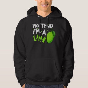 Sudadera Pretende que soy un disfraz fácil de Halloween