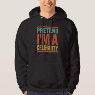 Sudadera Pretende que soy una celebridad en Halloween perez