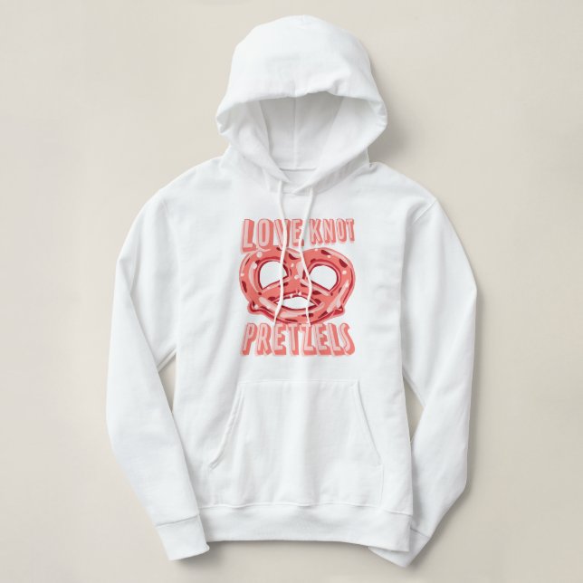Sudadera Pretzel Nudo de Amor (Diseño del anverso)