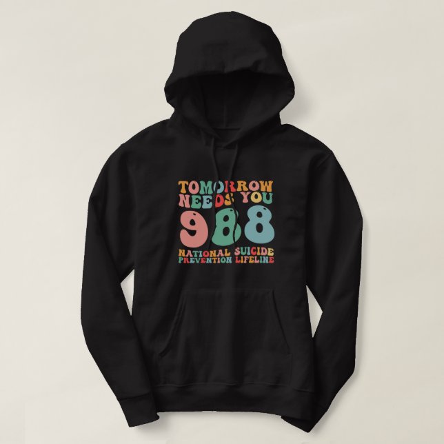 Sudadera Prevención del suicidio Prevención nacional del su (Diseño del anverso)