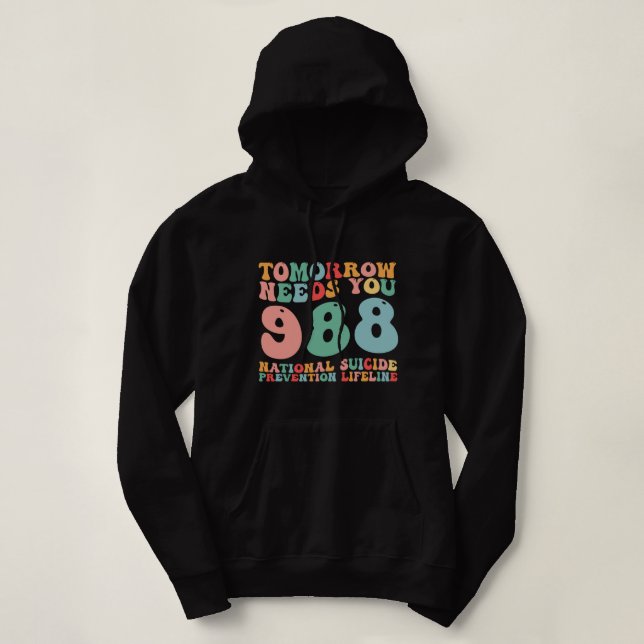 Sudadera Prevención del suicidio Prevención nacional del su (Diseño del anverso)