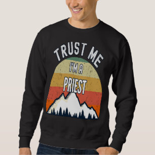 Sudadera Priest Trust Me soy un sacerdote