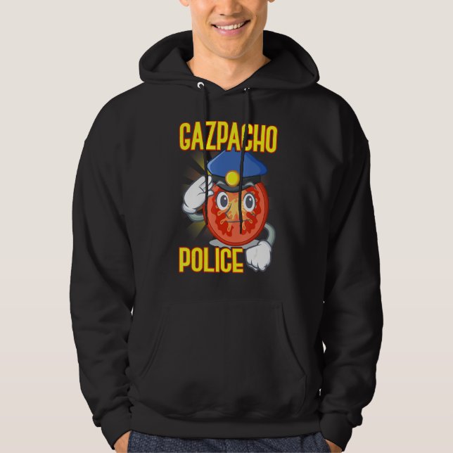 Sudadera Prima de la policía de Gazpacho (Anverso)