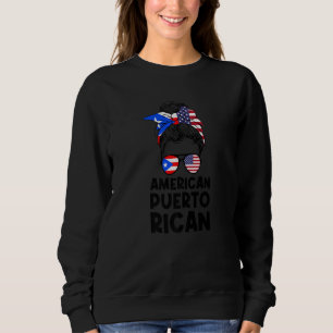 Sudadera Prima puertorriqueña norteamericana de Puerto Rico
