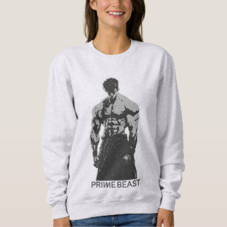 Sudadera Prime Beast Gym Shirt Anime Bodybuilder Aesthetic