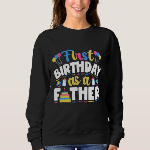 Sudadera Primer cumpleaños como padre papá papá papá papá F