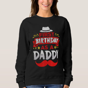 Sudadera Primer Cumpleaños De Papá Padre Fiesta Papa Fa