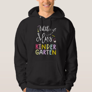 Sudadera Primer día de escuela para chicas Pequeña Miss kin