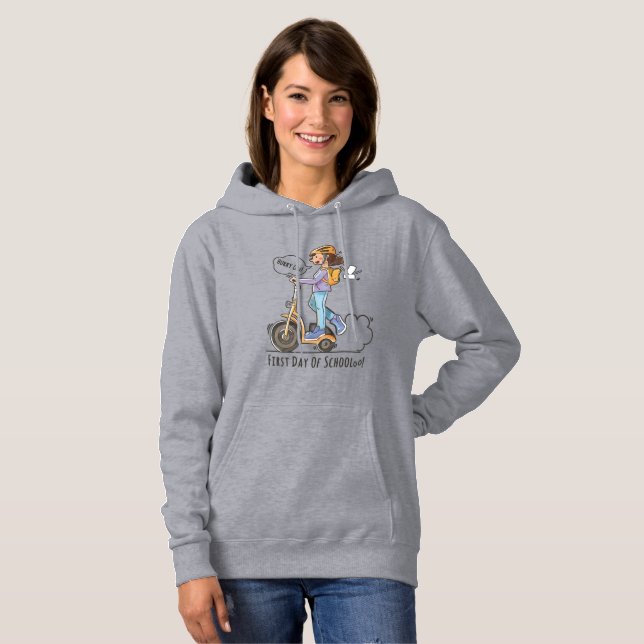 Sudadera Primer día de la escuela | Mujeres (Anverso completo)