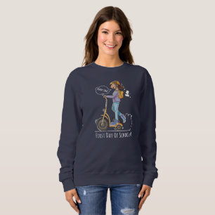 Sudadera Primer día de la escuela Mujeres