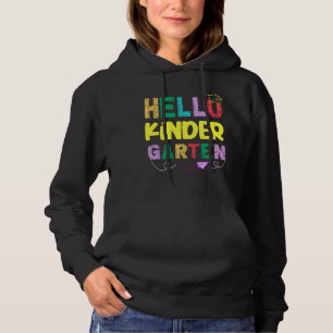 Sudadera Primer Día De La Guardería En La Escuela De Niños