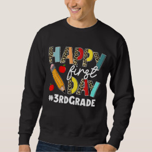 Sudadera Primer Día De Leopardo De Escuadrón De 3er Grado D