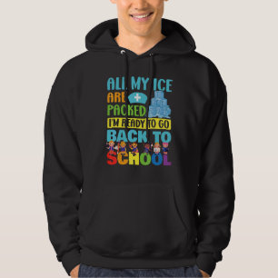 Sudadera Primer día de regreso a la enfermería primaria
