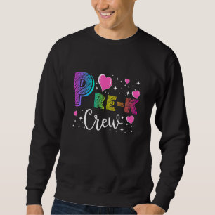 Sudadera Primer día del equipo de profesores de Rainbow Pre