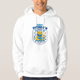 Sudadera Primer Día del Padre 2026 Mejor Papá del Cachorro