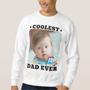 Sudadera Primer Día del Padre Papá Más Genial de la Histori