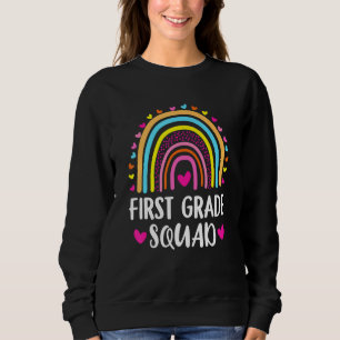 Sudadera Primer Grado Chicas Arcoiris Equipo de Profesores